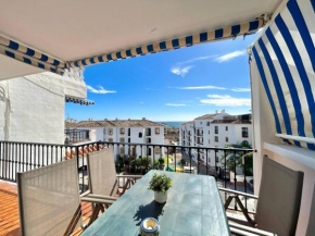 Apartamento en Mijas con terraza y vistas al mar